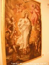 Iglesia San Pedro. Serie de la vida de la Virgen de Juan Correa siglo XVII - XVIII. Museo Municipal