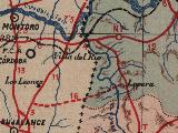 Río Guadalquivir. Mapa 1901