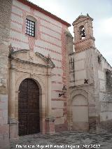 Iglesia del Carmen. Portada