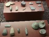 Historia de Ardales. Objetos prehistricos de distintos yacimientos. Centro de Interpretacin de la Prehistoria de Ardales