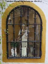 Hornacina de la Virgen del Carmen. 