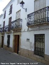 Casa de la Calle Ramrez Duro n 4. Fachada
