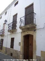 Casa de la Calle Ramrez Duro n 14. Fachada