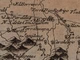 Crchel. Mapa 1799