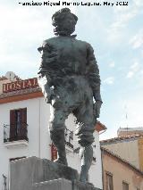 Monumento a Pablo de Rojas. Estatua