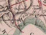 Cazalla. Mapa 1847