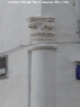 Casa de la Calle Ildefonso n 15. Capitel