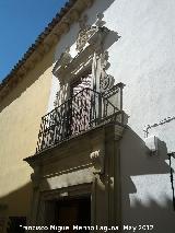 Casa de la Calle Cervantes n 4. Portada