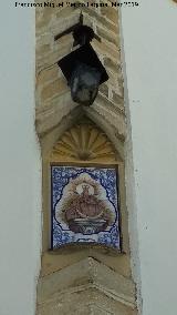Hornacina de la Virgen de Alharilla. 