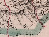 Historia de Frailes. Mapa 1847