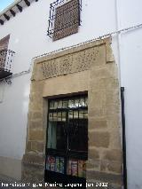 Casa de la Calle Alcalá nº 2. Portada
