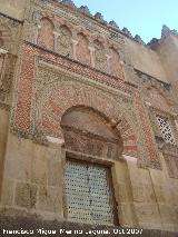 Mezquita Catedral. Puerta de San Ildefonso. 
