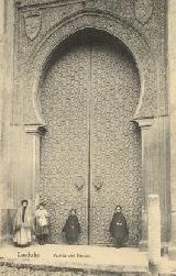 Mezquita Catedral. Puerta del Perdón. Foto antigua