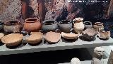 Las Atalayuelas. Ofrendas de vasos. Museo Ibero de Jan