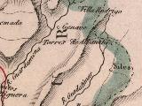 Historia de Gnave. Mapa 1847