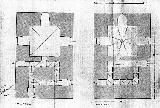 Torre de Garci Mndez. Plantas de la torre de El Carpio segn Leopoldo Torres Balbs (Revista Al-Andalus; vol 17-1, 1952)