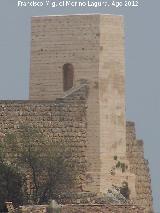 Castillo de Hornos. Torren esquinero reconstruido