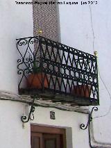 Casa de la Calle Maestra nº 52. Balcón