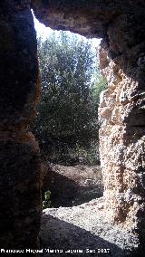 Castillo de Bujaraizar. Puerta de la Torre del Homenaje