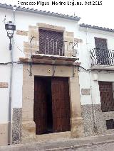 Casa de la Calle San Miguel n 5. Fachada