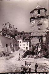 Castillo de los Duques de Alburquerque. Foto antigua