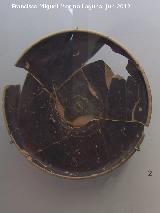 Baelo Claudia. Termas. Plato barniz negro, siglo I a.C. Museo de Baelo Claudia