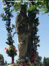 Monumento a la Virgen Madre de Dios del Campo. Estatua