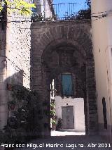 Puerta del Arrabal. Intramuros