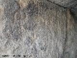 Petroglifos rupestres del Dolmen de Menga. Grupo I. 