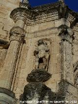 Iglesia de la Asuncin. Estatua de la izquierda superior