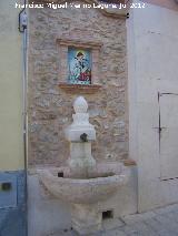 Fuente de San Luis Gonzaga. 
