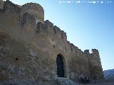Castillo de Biar. Puerta de acceso