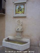 Fuente de San Roque. 