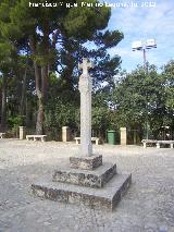 Cruz de Piedra del Santuario. 