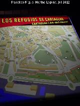 Historia de Cartagena. Refugios antiaereos en Cartagena