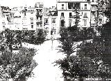 Plaza de la Merced. Foto antigua