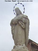Monumento a la Inmaculada. Estatua