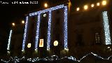 Ayuntamiento de Jaén. Iluminación navideña