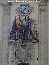 Ayuntamiento de Jaén. Balcón principal