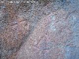 Petroglifos rupestres de El Toril. Smbolos