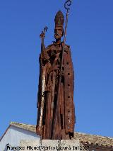 Monumento a San Gregorio. Estatua de San Gregorio