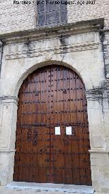 Puerta. Iglesia de San Pedro - Torredonjimeno