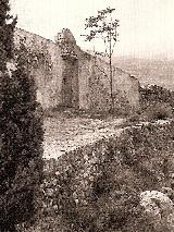 Cementerio de Guadalest. Foto antigua