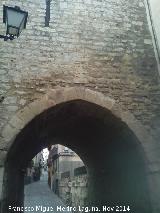 Arco de San Lorenzo. Escudo y clave