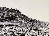 Castillo de Santa Catalina. Foto antigua. Foto de la Biblioteca Nacional