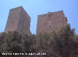 Castillo Nuevo de Santa Catalina. Torre de las Damas y Torre del Homenaje