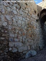 Castillo Nuevo de Santa Catalina. Muro ibero romano