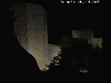 Castillo Nuevo de Santa Catalina. De noche