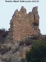 Castillo de Tibi. Torre de la entrada