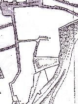 Calle Molino de la Condesa. Mapa 1940